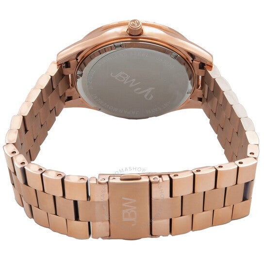 JBW, Mondrian Jewelry Set Rose Gold-tone Dial Ladies Watch
