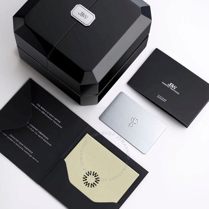 JBW, Platinum Series Chronograph Silver-tone Dial Men's Watch