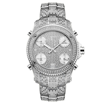 JBW, Platinum Series Silver-tone Dial Men's Watch