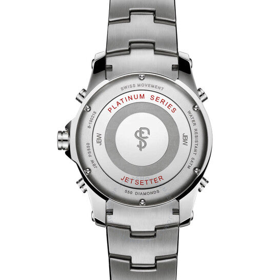 JBW, Platinum Series Silver-tone Dial Men's Watch