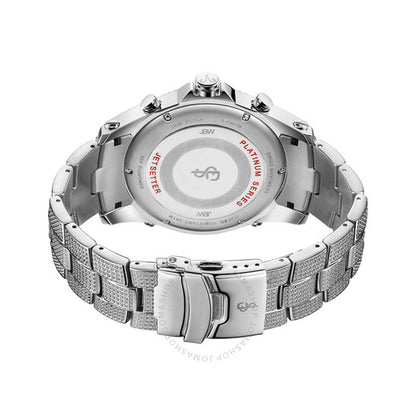 JBW, Platinum Series Silver-tone Dial Men's Watch