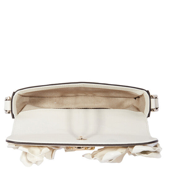 Avenue Floral Applique Shoulder Bag