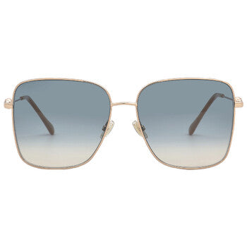 Blue Gradient Square Ladies Sunglasses