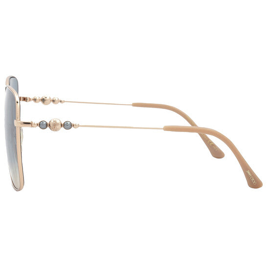 Blue Gradient Square Ladies Sunglasses