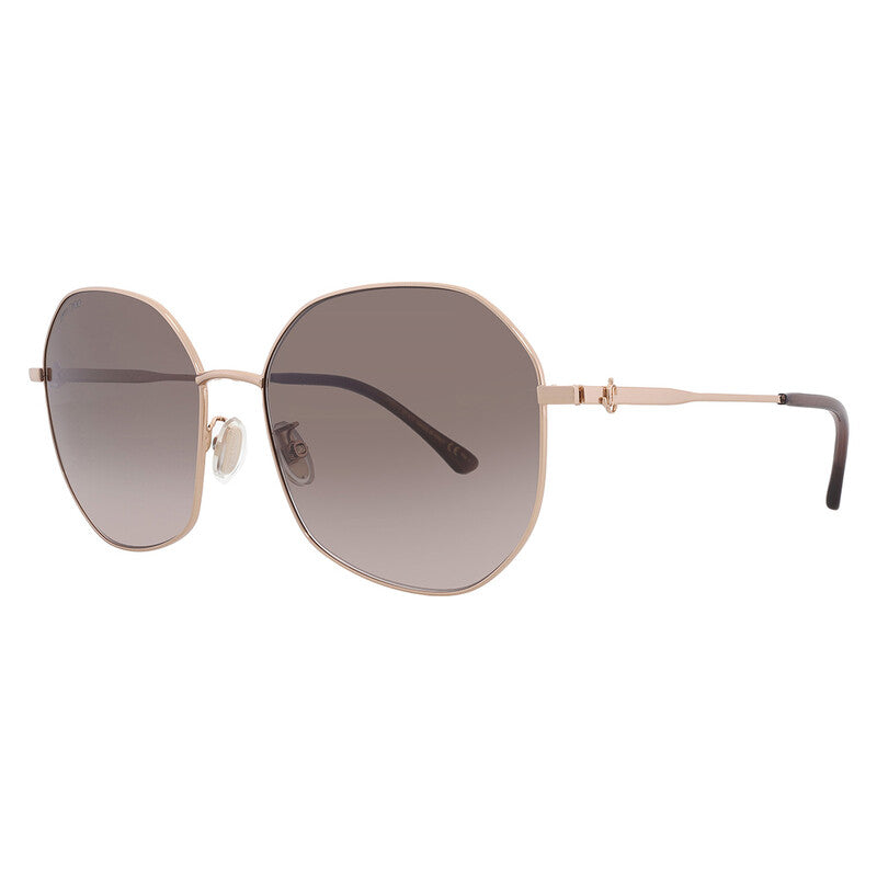 Brown Gradient Butterfly Ladies Sunglasses