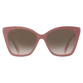 Brown Gradient Butterfly Ladies Sunglasses