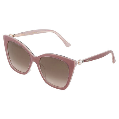 Brown Gradient Butterfly Ladies Sunglasses