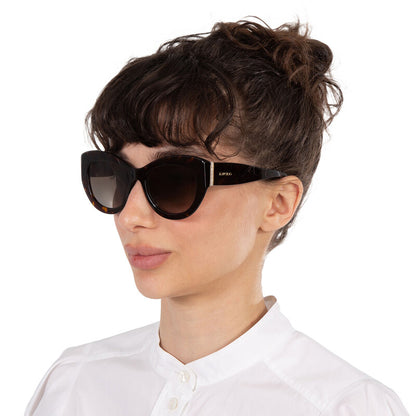 Brown Gradient Cat Eye Ladies Sunglasses