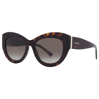 Brown Gradient Cat Eye Ladies Sunglasses