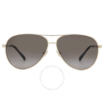 نظارة شمسية نسائية من جيمي تشو، لون بني متدرج، بتصميم بايلوت