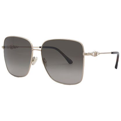 Brown gradient Square Ladies Sunglasses