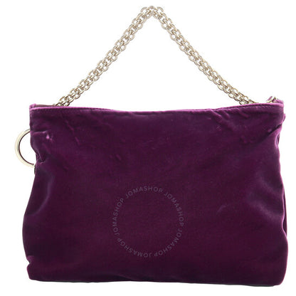 Jimmy Choo, Callie Shimmer Suede Clutch Bag