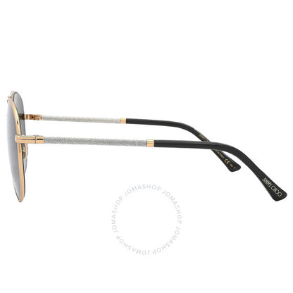 نظارة شمسية نسائية من جيمي تشو، رمادية داكنة متدرجة اللون