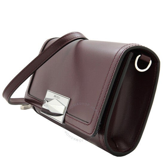 Jimmy Choo, Garnet Leather Mini Shoulder Bag