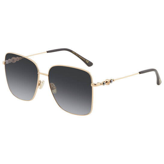 Grey Gradient Square Ladies Sunglasses