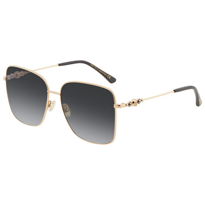 Grey Gradient Square Ladies Sunglasses