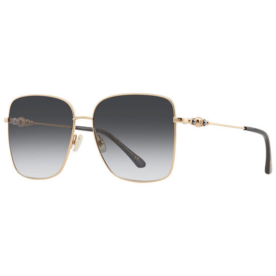 Grey Gradient Square Ladies Sunglasses