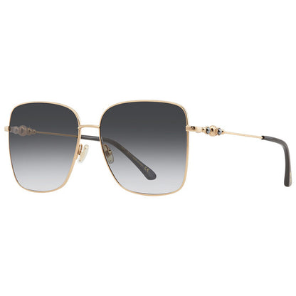 Grey Gradient Square Ladies Sunglasses