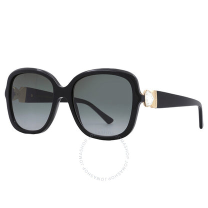 نظارة شمسية نسائية مربعة رمادية متدرجة من جيمي تشو