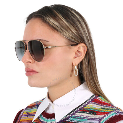 نظارة شمسية نسائية رمادية بايلوت من جيمي تشو