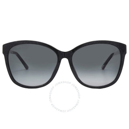 نظارة شمسية نسائية بتصميم فراشة رمادية من جيمي تشو