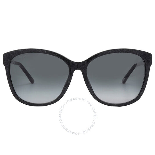 نظارة شمسية نسائية بتصميم فراشة رمادية من جيمي تشو