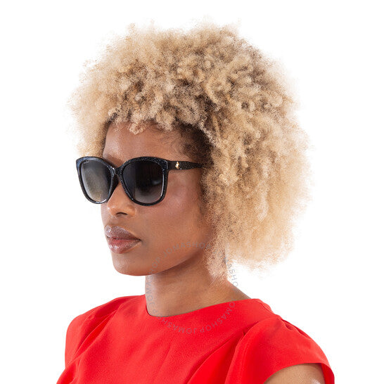 نظارة شمسية نسائية بتصميم فراشة رمادية من جيمي تشو