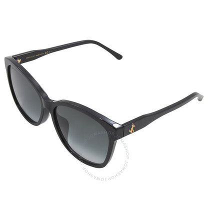 نظارة شمسية نسائية بتصميم فراشة رمادية من جيمي تشو