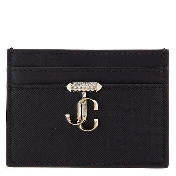 JC Emblem Leather Card Holder