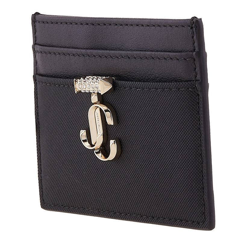 JC Emblem Leather Card Holder