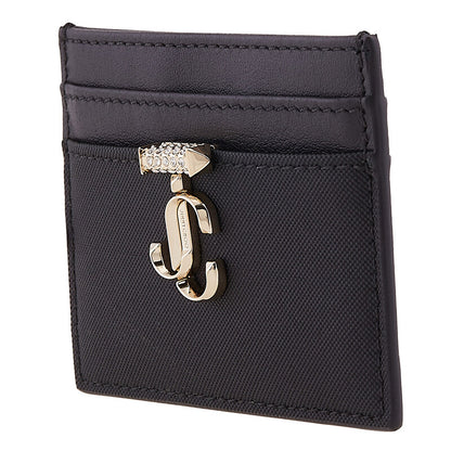 JC Emblem Leather Card Holder
