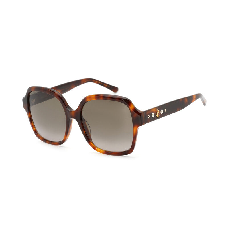 Ladies Tortoise Rectangular Sunglasses