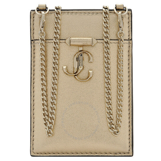 Jimmy Choo, Nappa Leather ID Holder With Chain