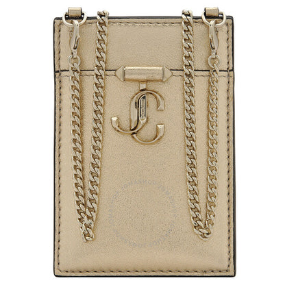 Jimmy Choo, Nappa Leather ID Holder With Chain