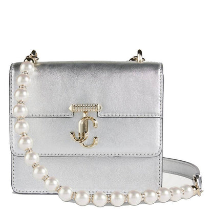XS Avenue Quad Metallic Leather Crossbody Bag
