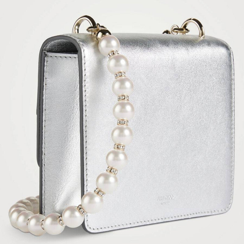 XS Avenue Quad Metallic Leather Crossbody Bag