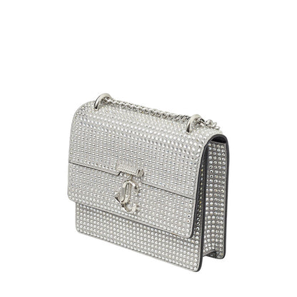 XS Avenue Quad Metallic Leather Crossbody Bag