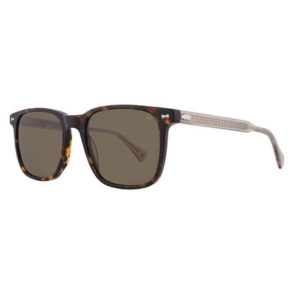 Brown Square Men's Sunglasses