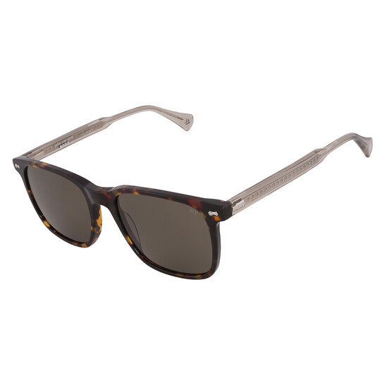 Brown Square Men's Sunglasses