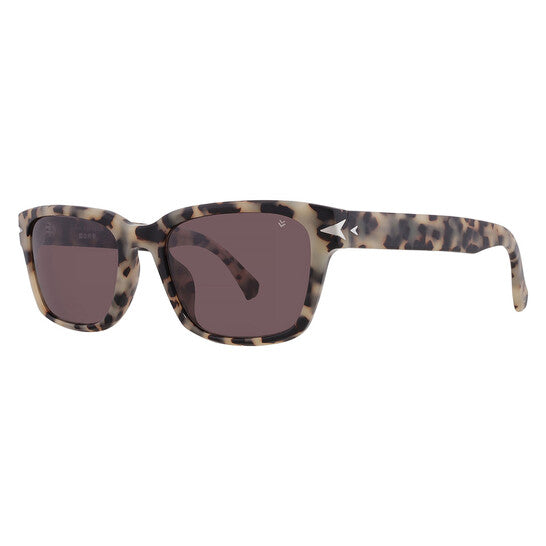 Brown Square Men's Sunglasses
