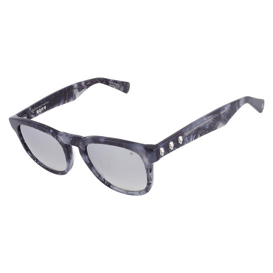 Smoke Oval Men's Sunglasses
