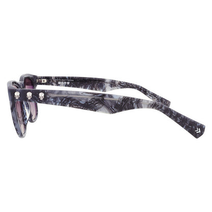 Smoke Oval Men's Sunglasses