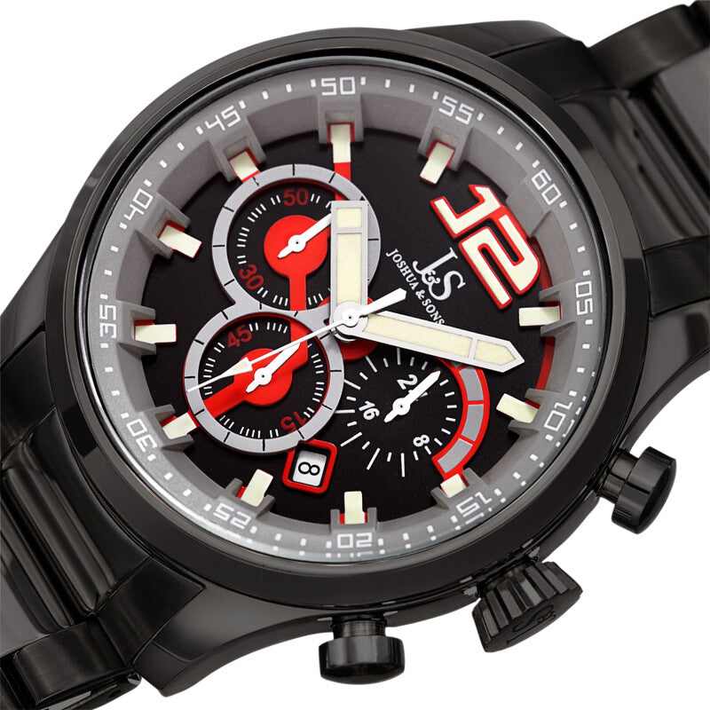 Quartz Black Dial Men's Watch