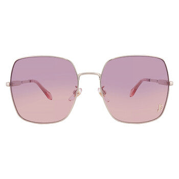 Pink Gradient Square Ladies Sunglasses