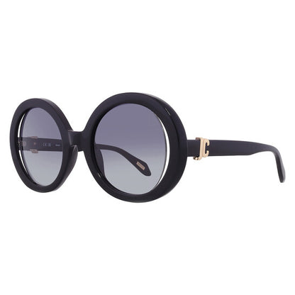 Smoke Gradient Oval Ladies Sunglasses