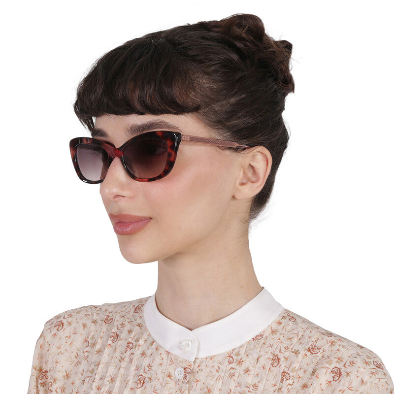 Brown Gradient Cat Eye Ladies Sunglasses