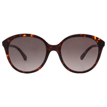 Brown Gradient Oval Ladies Sunglasses