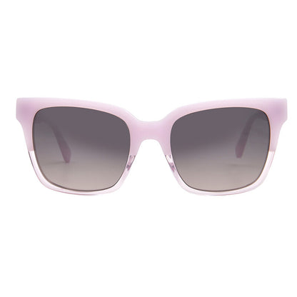 Brown Gradient Square Ladies Sunglasses