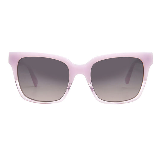 Brown Gradient Square Ladies Sunglasses