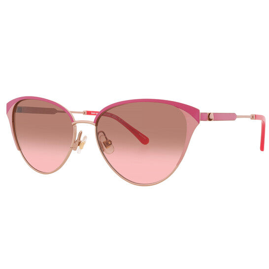 Brown Pink Gradient Cat Eye Ladies Sunglasses